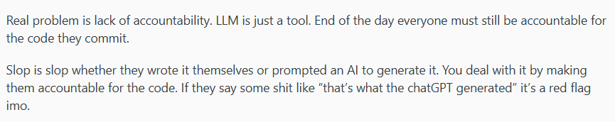 AI accountability