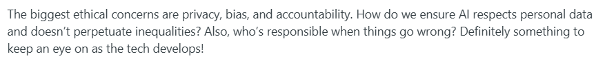 AI ethical concerns