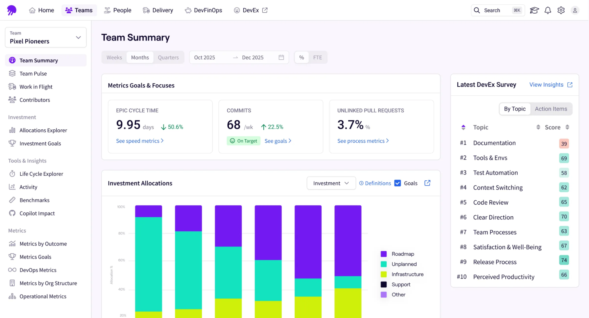 Jellyfish Team Summary